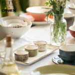 STACKABLE SQUARE SAUCE DISH BY DINEX