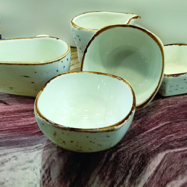 Square Side Bowl by Dinex