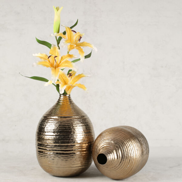 Round Fat Pod Vase
