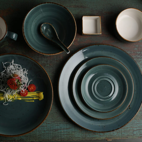 STACKABLE SQUARE SAUCE DISH BY DINEX