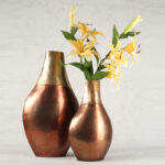 Aluminium eye bottle Vase