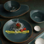 STACKABLE SQUARE SAUCE DISH BY DINEX