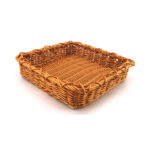 rectangular bread basket poly rattan