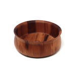 wood tulip bowl