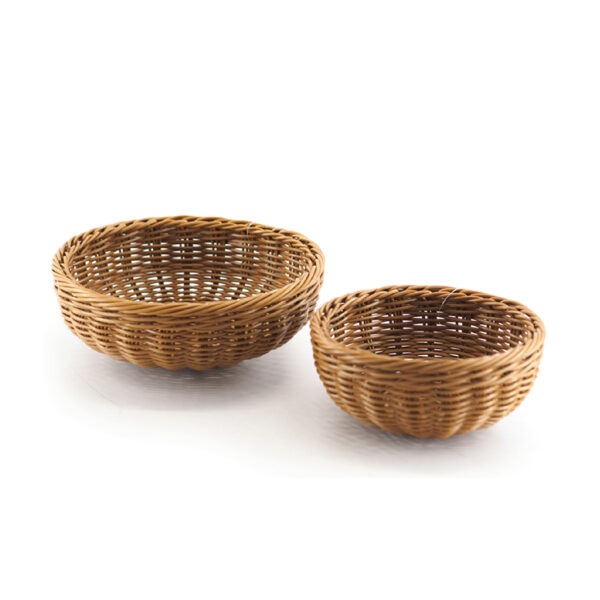 poly rattan brown