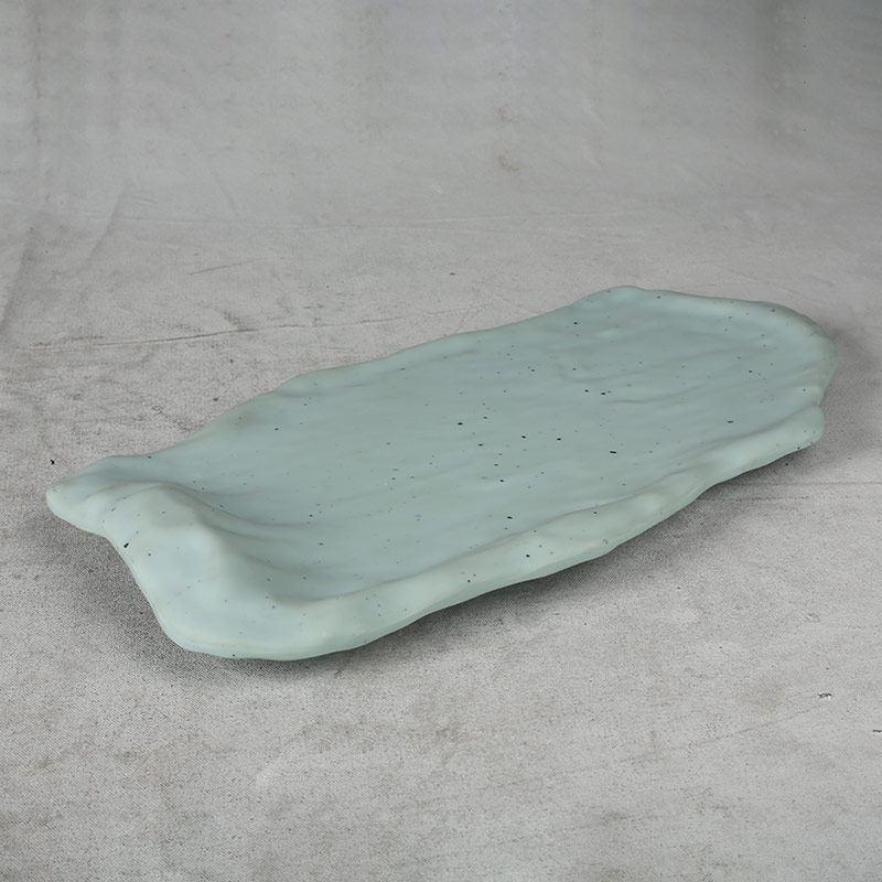 teal 0135 1 snack serving platter
